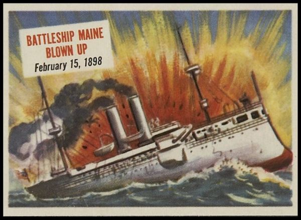 4 Battleship Maine Blown Up
